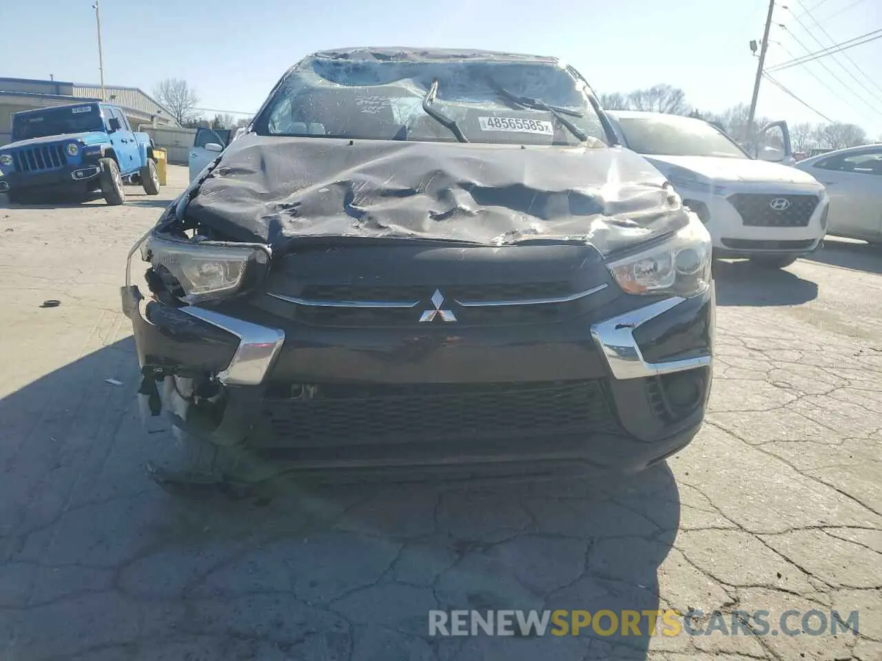 5 Photograph of a damaged car JA4AP3AU9KU012513 MITSUBISHI OUTLANDER 2019