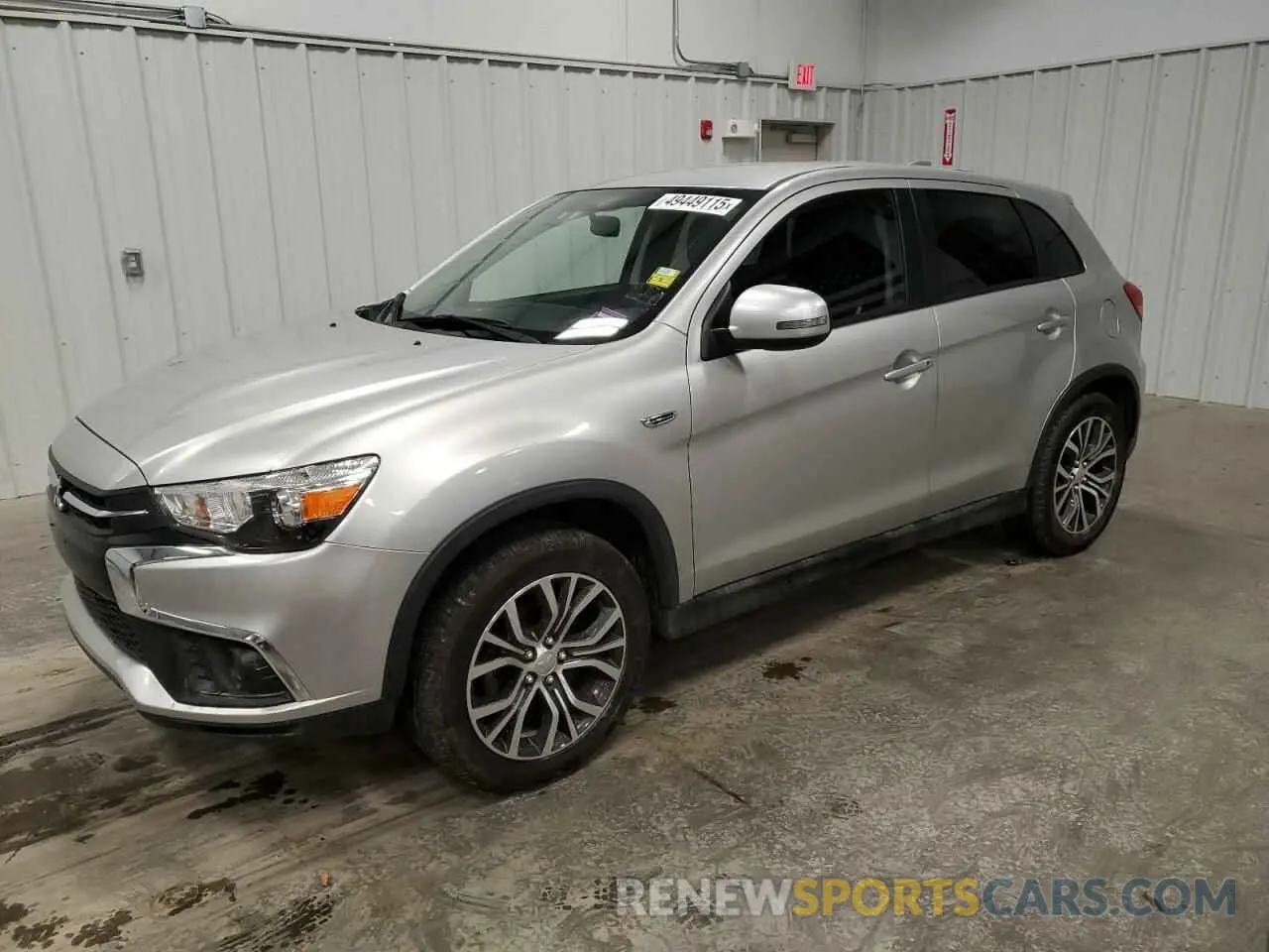 1 Photograph of a damaged car JA4AP3AUXKU006056 MITSUBISHI OUTLANDER 2019