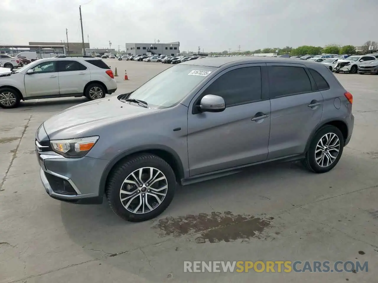 1 Photograph of a damaged car JA4AP3AUXKU035346 MITSUBISHI OUTLANDER 2019