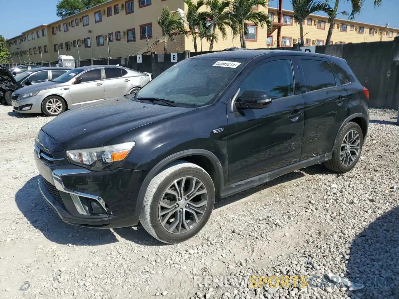 1 Photograph of a damaged car JA4AP4AU2KU027442 MITSUBISHI OUTLANDER 2019