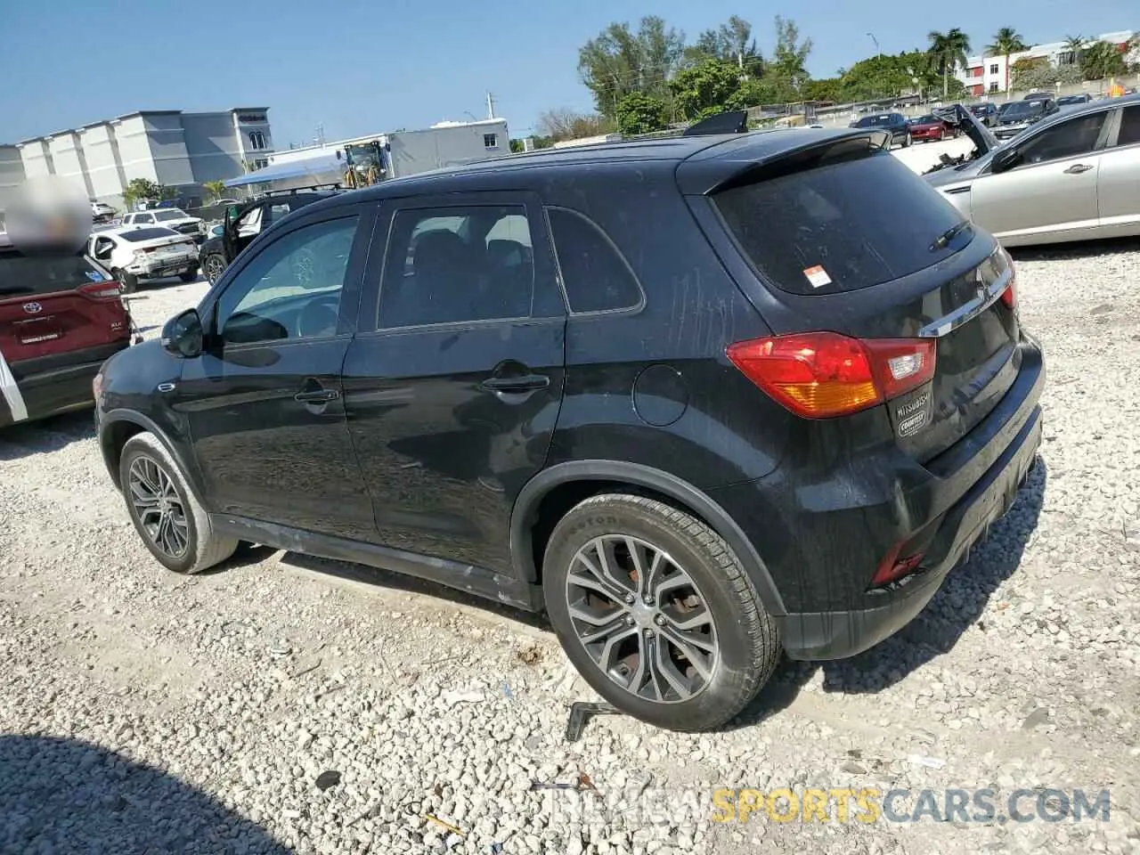 2 Photograph of a damaged car JA4AP4AU2KU027442 MITSUBISHI OUTLANDER 2019