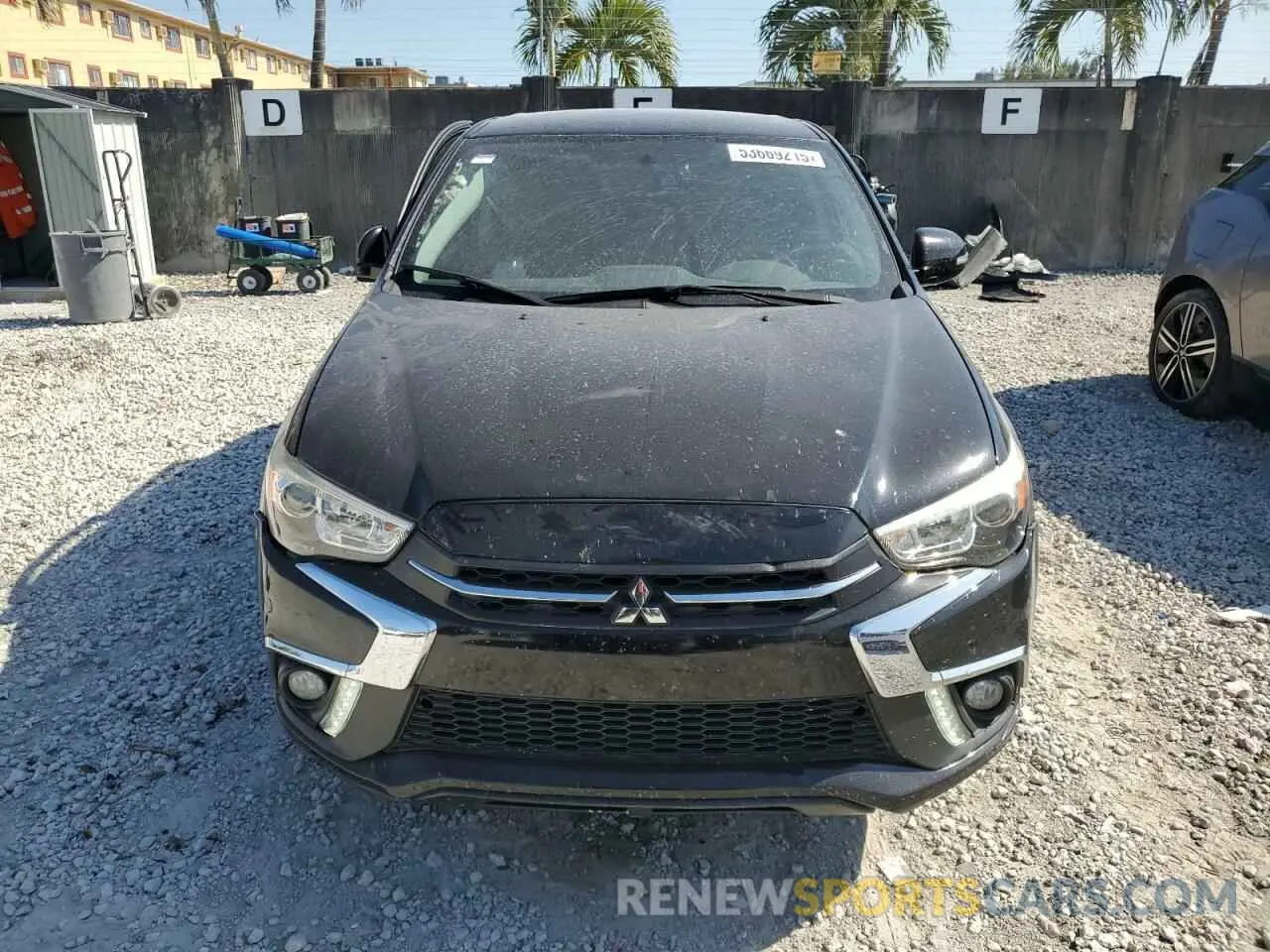 5 Photograph of a damaged car JA4AP4AU2KU027442 MITSUBISHI OUTLANDER 2019
