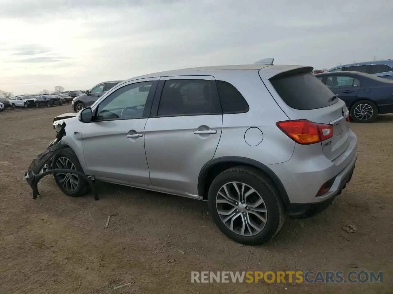 2 Photograph of a damaged car JA4AP4AU4KU012702 MITSUBISHI OUTLANDER 2019