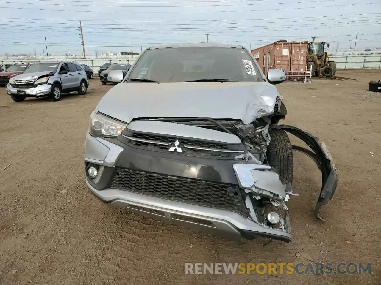 5 Photograph of a damaged car JA4AP4AU4KU012702 MITSUBISHI OUTLANDER 2019