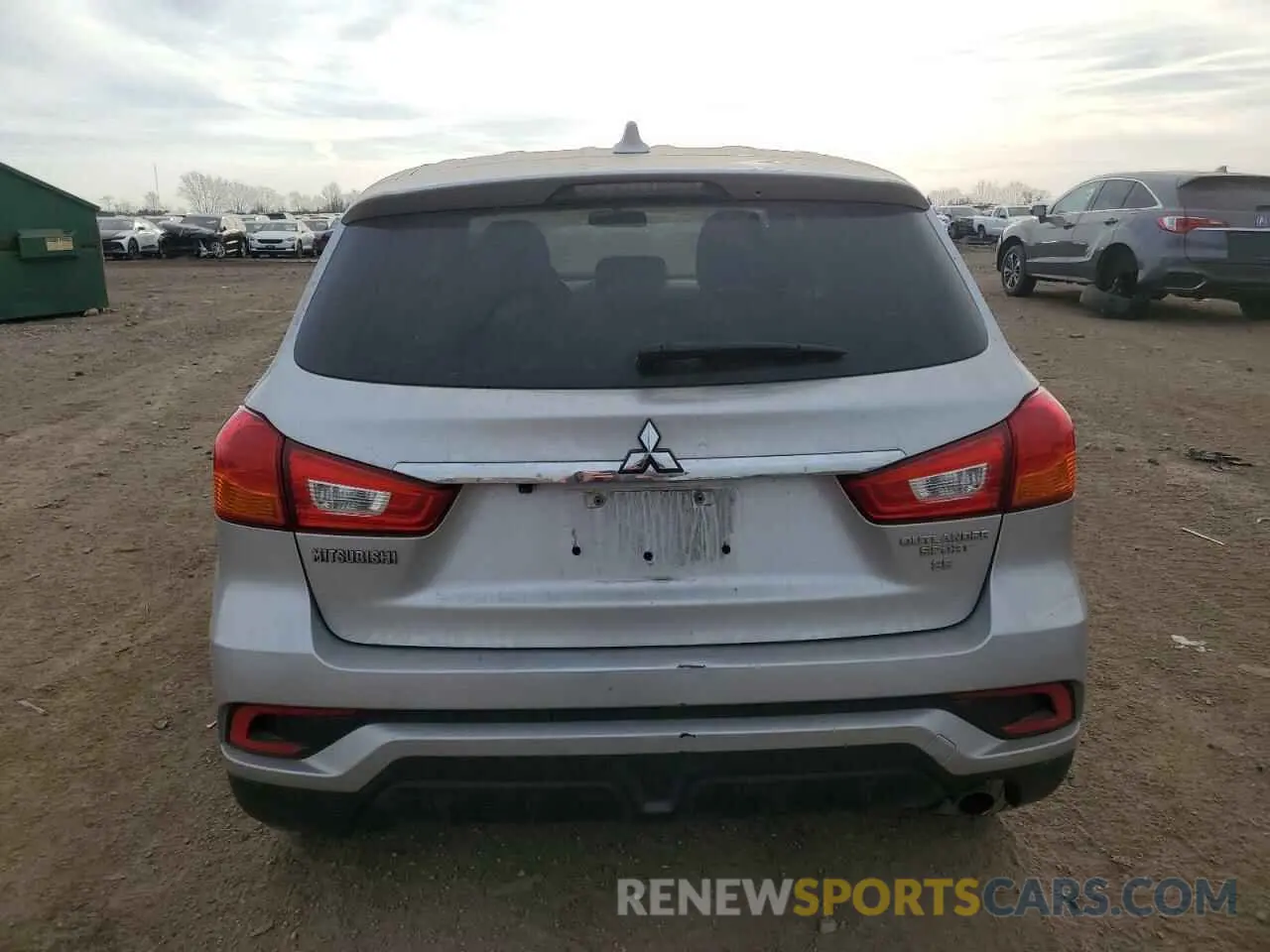 6 Photograph of a damaged car JA4AP4AU4KU012702 MITSUBISHI OUTLANDER 2019