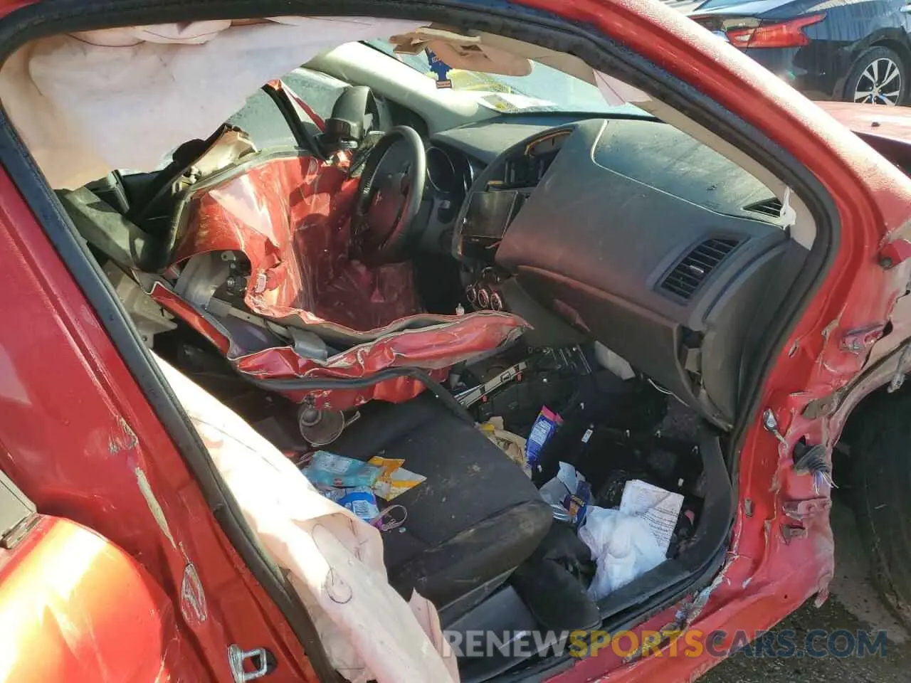 8 Photograph of a damaged car JA4AP4AU6KU013740 MITSUBISHI OUTLANDER 2019