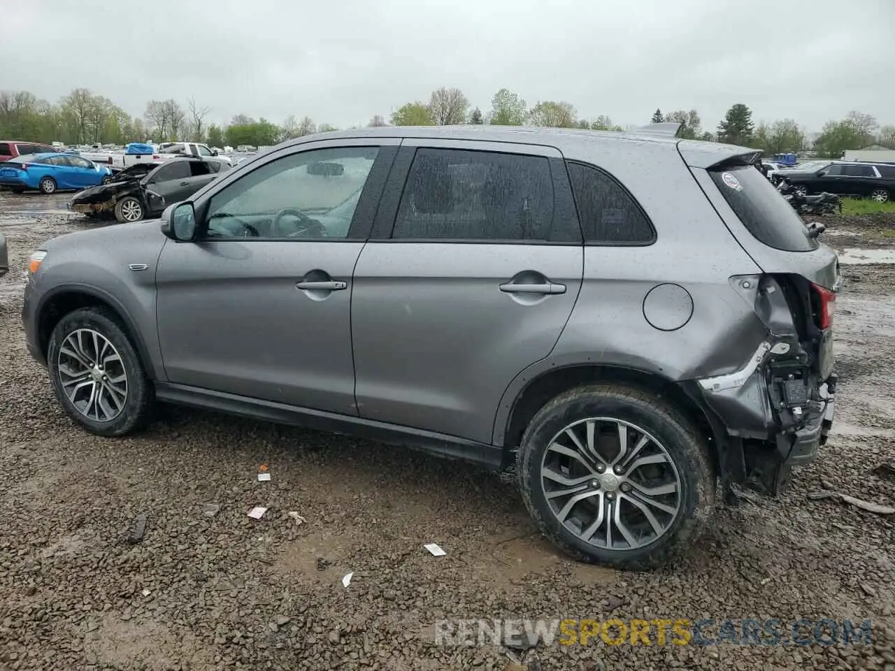 2 Photograph of a damaged car JA4AR3AU0KU030344 MITSUBISHI OUTLANDER 2019