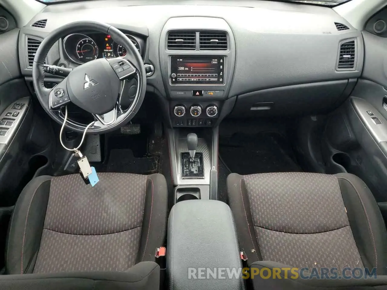 8 Photograph of a damaged car JA4AR3AU0KU030344 MITSUBISHI OUTLANDER 2019
