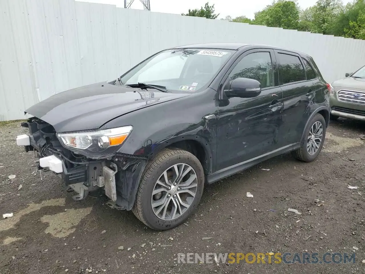 1 Photograph of a damaged car JA4AR3AU1KU000866 MITSUBISHI OUTLANDER 2019