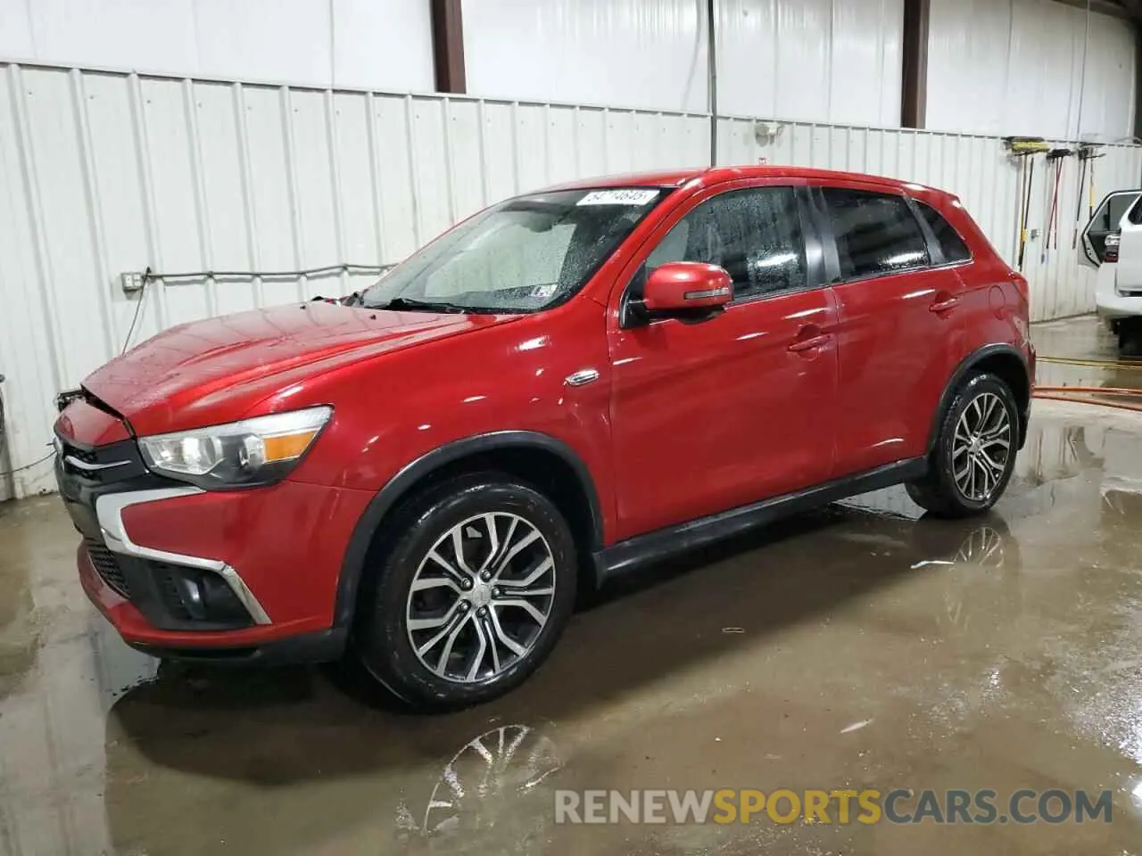 1 Photograph of a damaged car JA4AR3AU2KU015036 MITSUBISHI OUTLANDER 2019