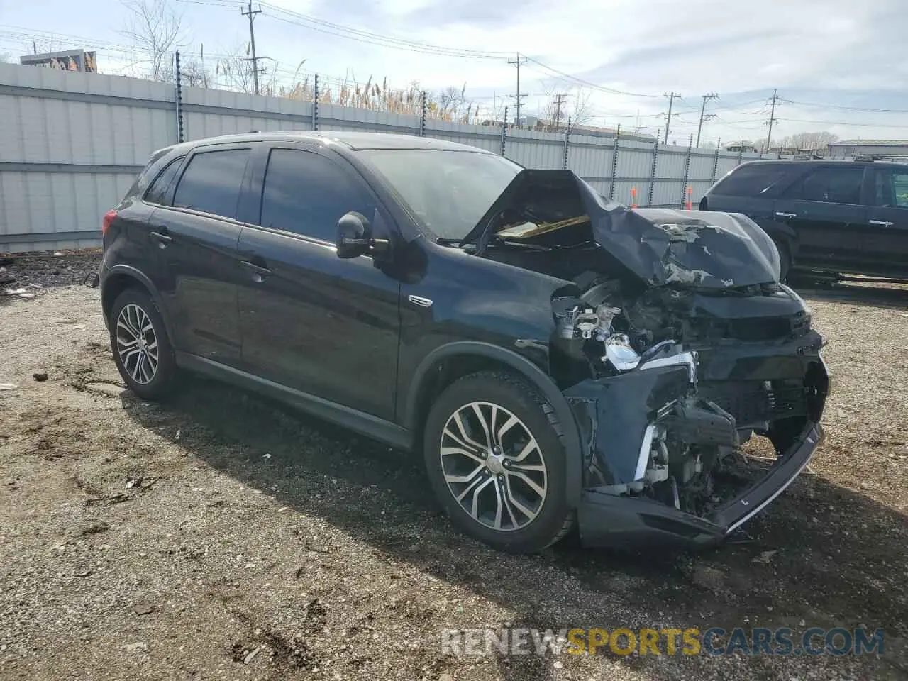 4 Photograph of a damaged car JA4AR3AU3KU004174 MITSUBISHI OUTLANDER 2019