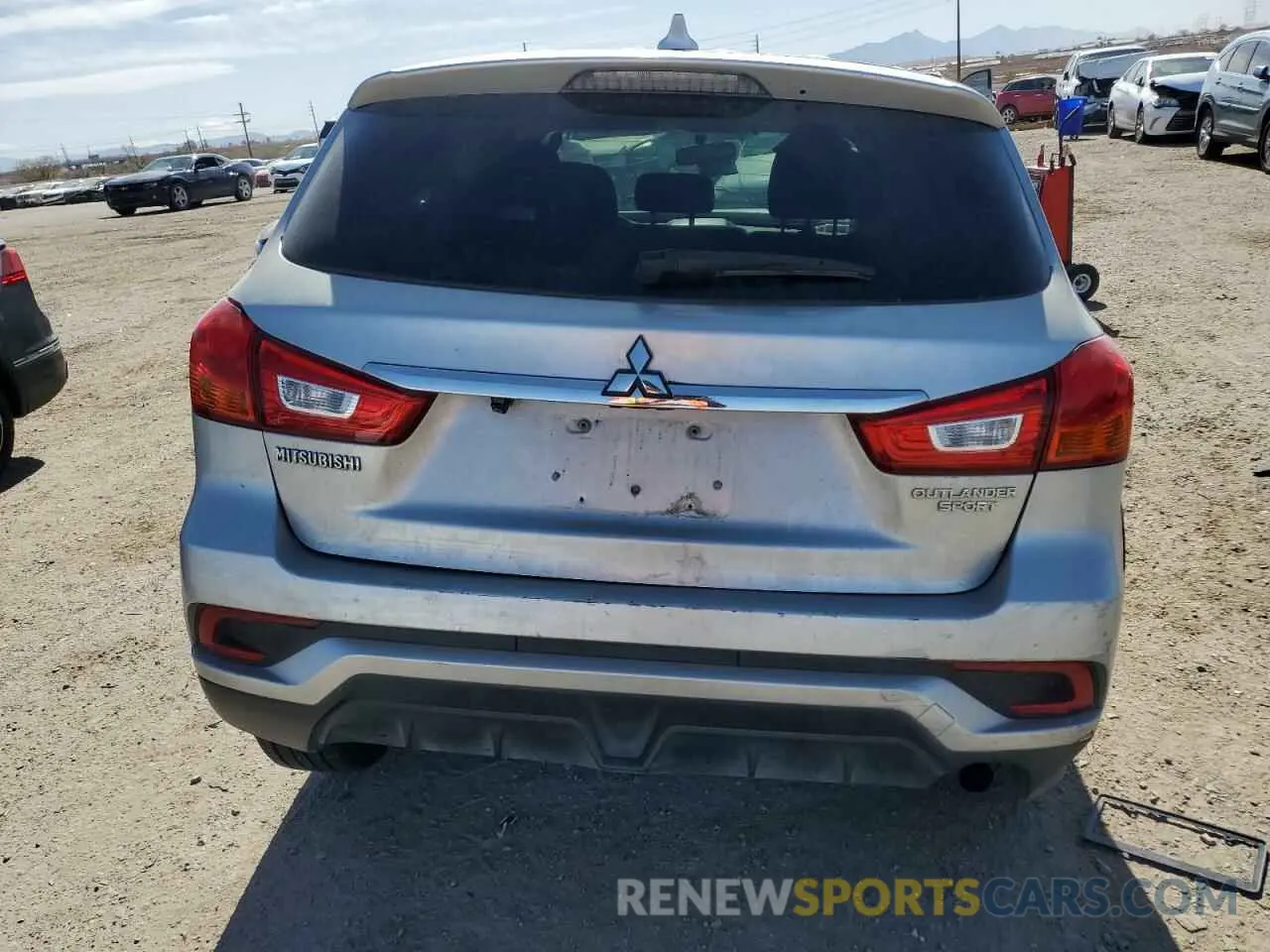 6 Photograph of a damaged car JA4AR3AU3KU011982 MITSUBISHI OUTLANDER 2019