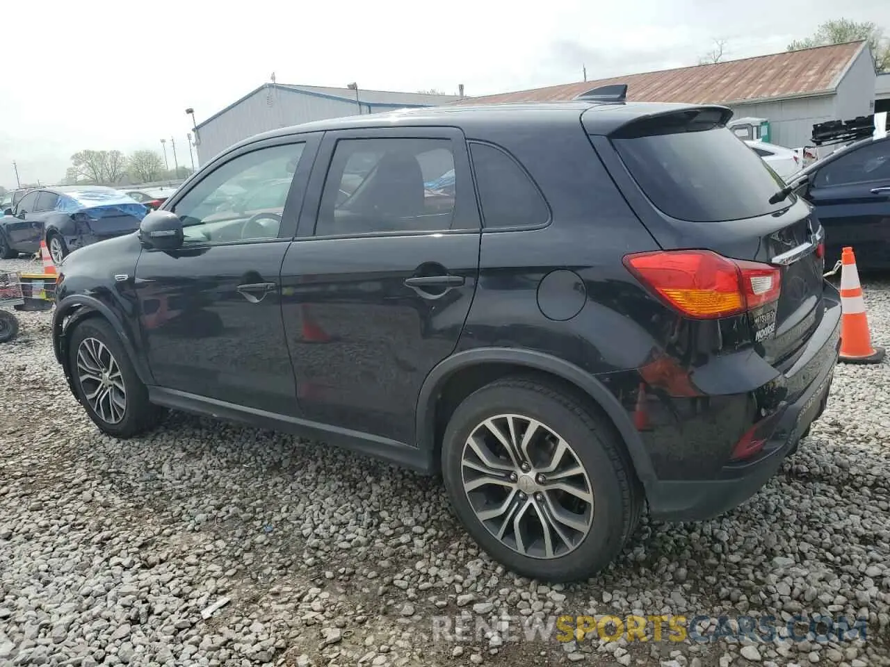 2 Photograph of a damaged car JA4AR3AU3KU013117 MITSUBISHI OUTLANDER 2019