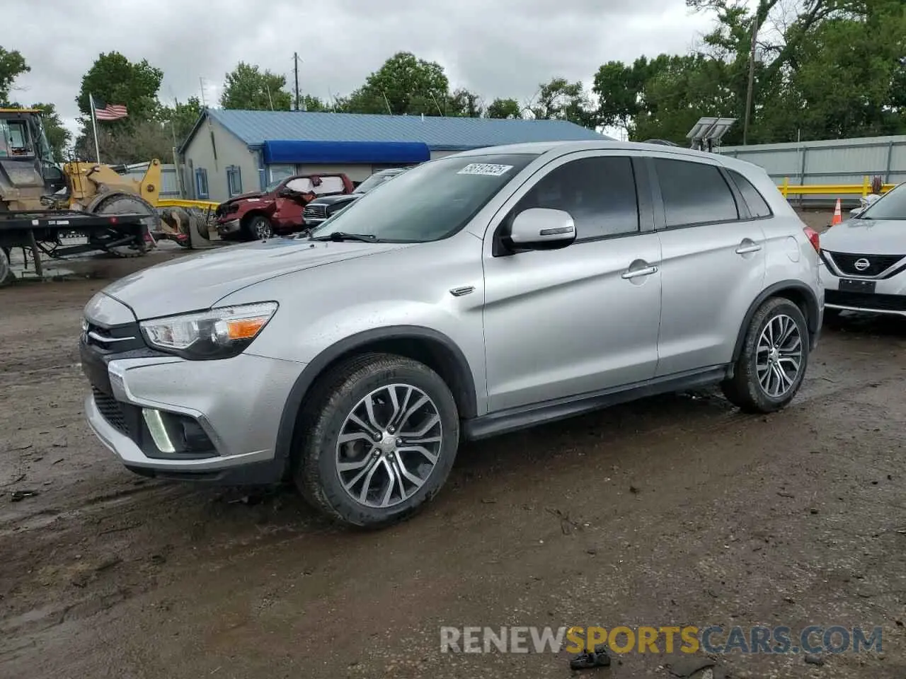 1 Photograph of a damaged car JA4AR3AU3KU013621 MITSUBISHI OUTLANDER 2019