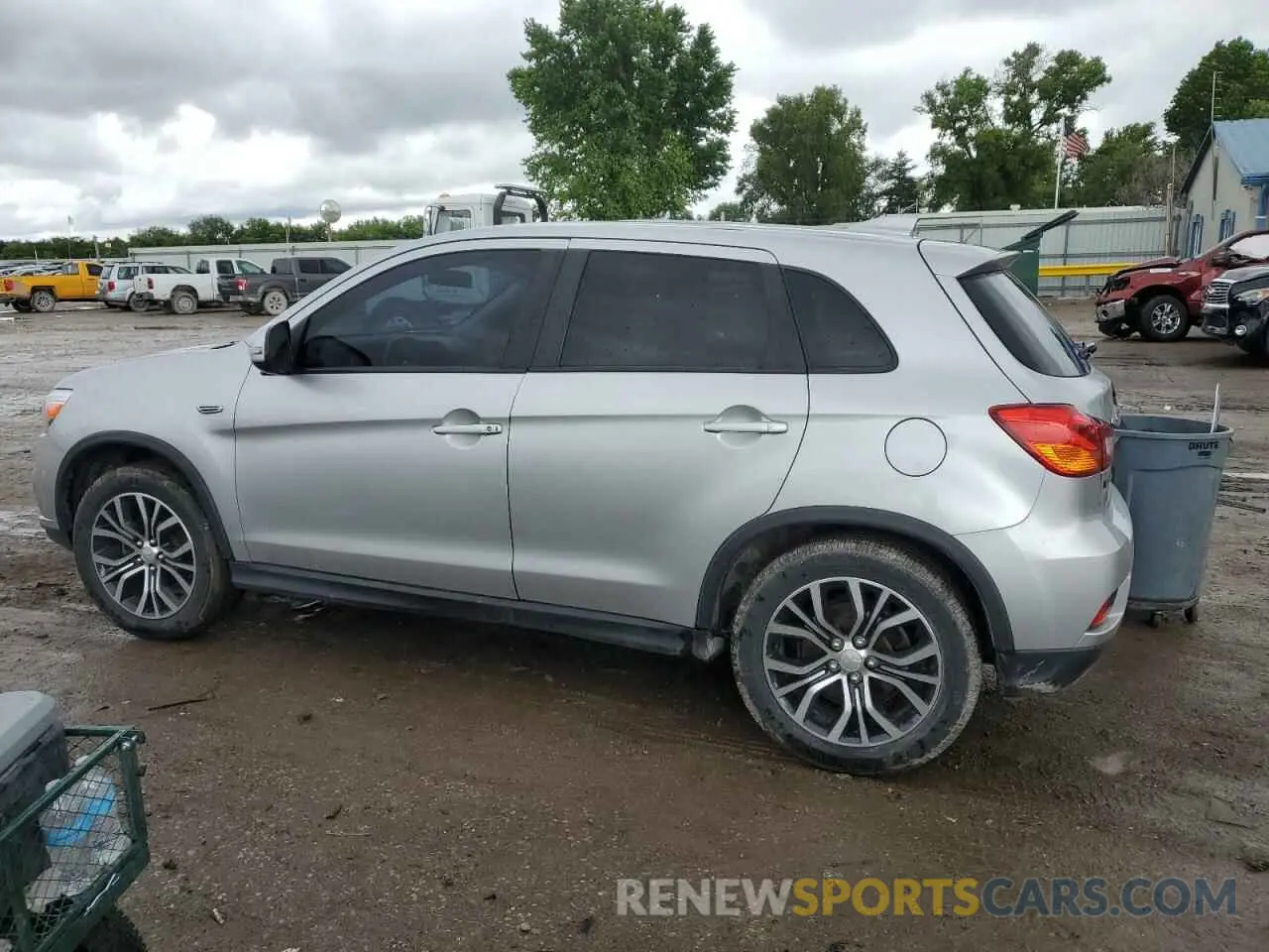 2 Photograph of a damaged car JA4AR3AU3KU013621 MITSUBISHI OUTLANDER 2019