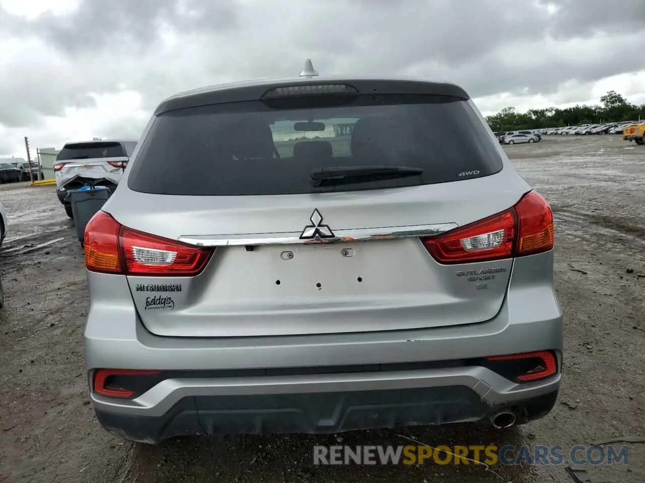 6 Photograph of a damaged car JA4AR3AU3KU013621 MITSUBISHI OUTLANDER 2019
