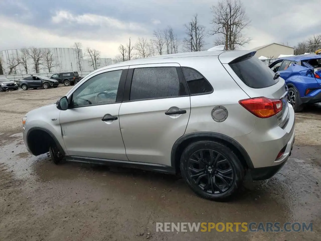 2 Photograph of a damaged car JA4AR3AU3KU022819 MITSUBISHI OUTLANDER 2019