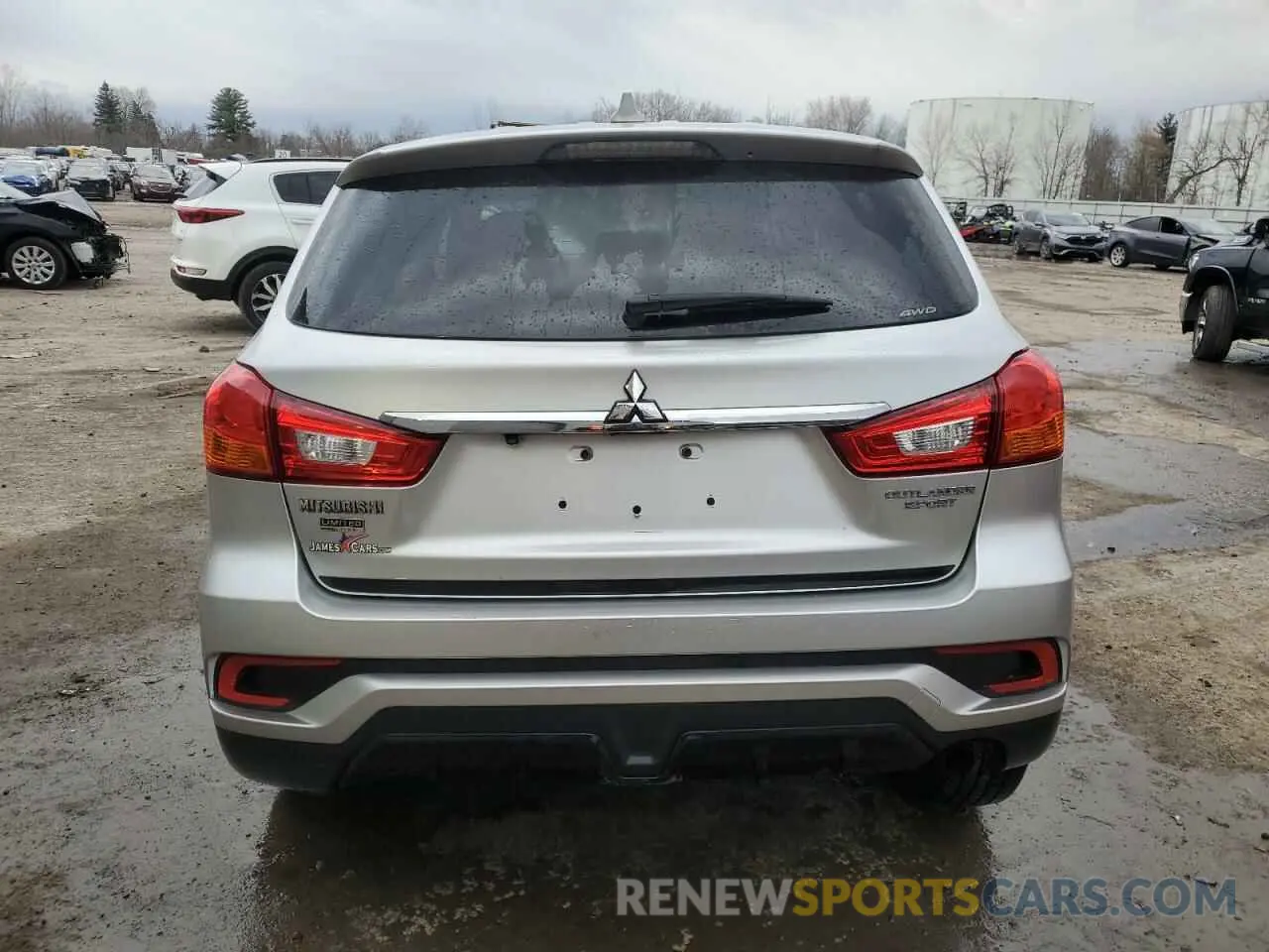 6 Photograph of a damaged car JA4AR3AU3KU022819 MITSUBISHI OUTLANDER 2019