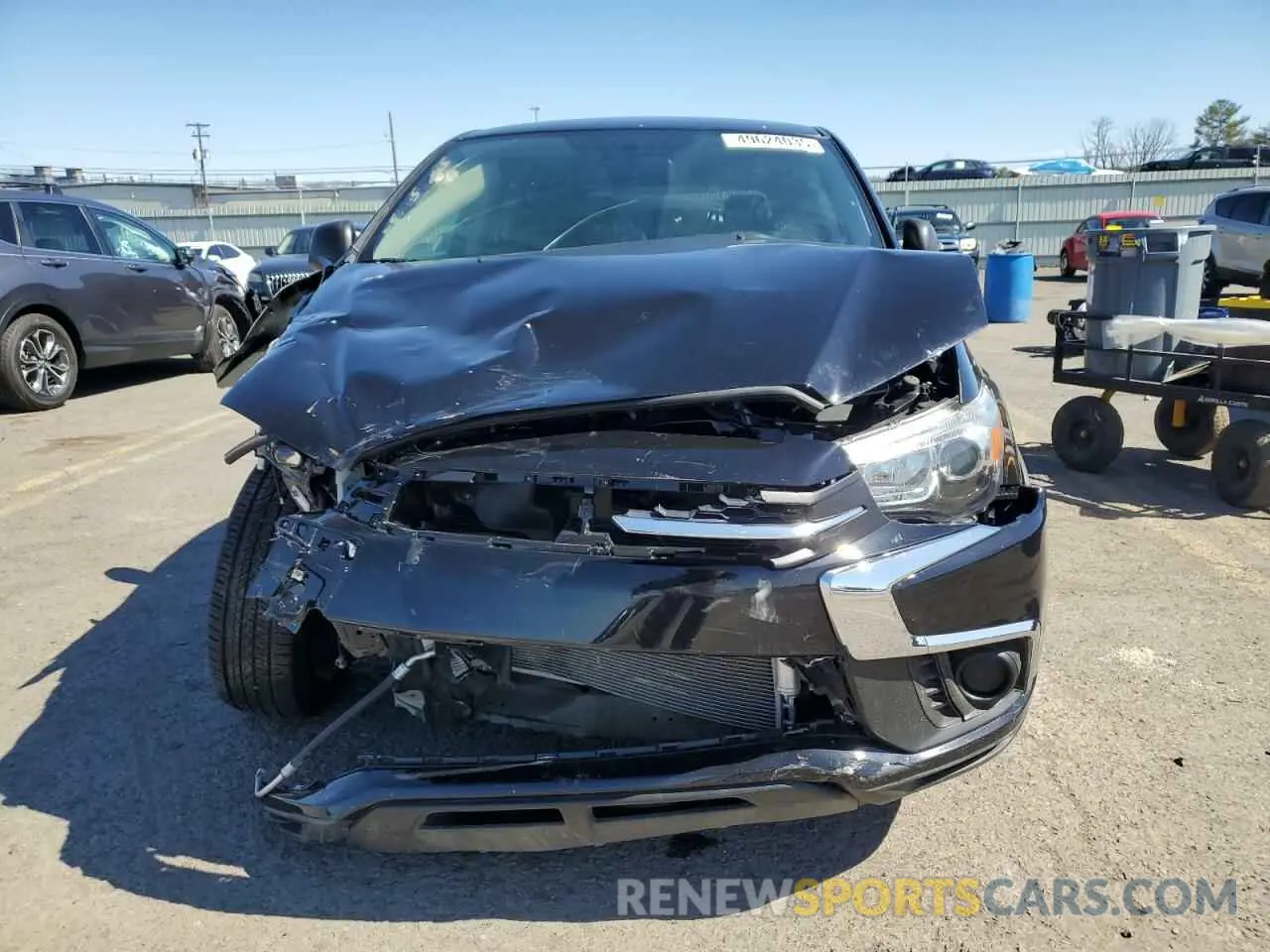 5 Photograph of a damaged car JA4AR3AU3KU032458 MITSUBISHI OUTLANDER 2019