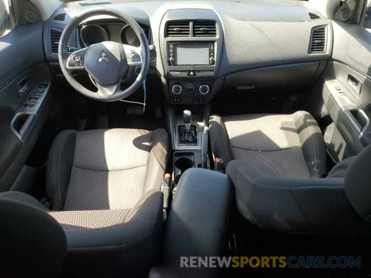 8 Photograph of a damaged car JA4AR3AU3KU032458 MITSUBISHI OUTLANDER 2019