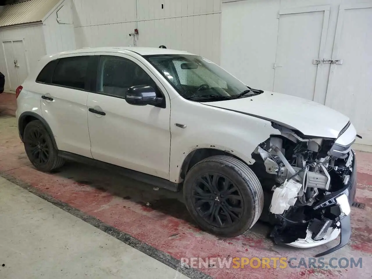 4 Photograph of a damaged car JA4AR3AU4KU021954 MITSUBISHI OUTLANDER 2019