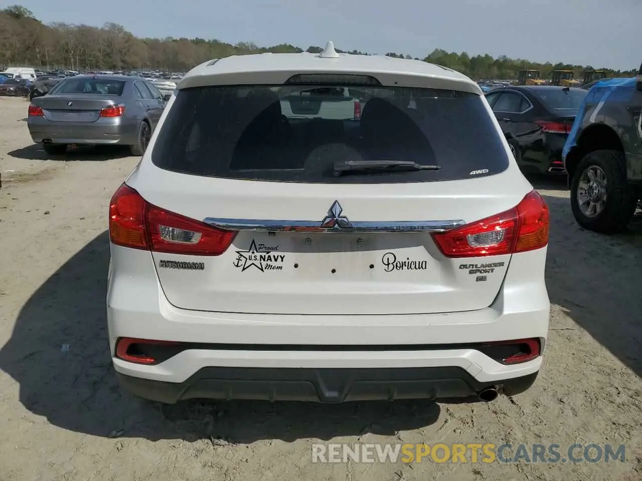 6 Photograph of a damaged car JA4AR3AU5KU004807 MITSUBISHI OUTLANDER 2019