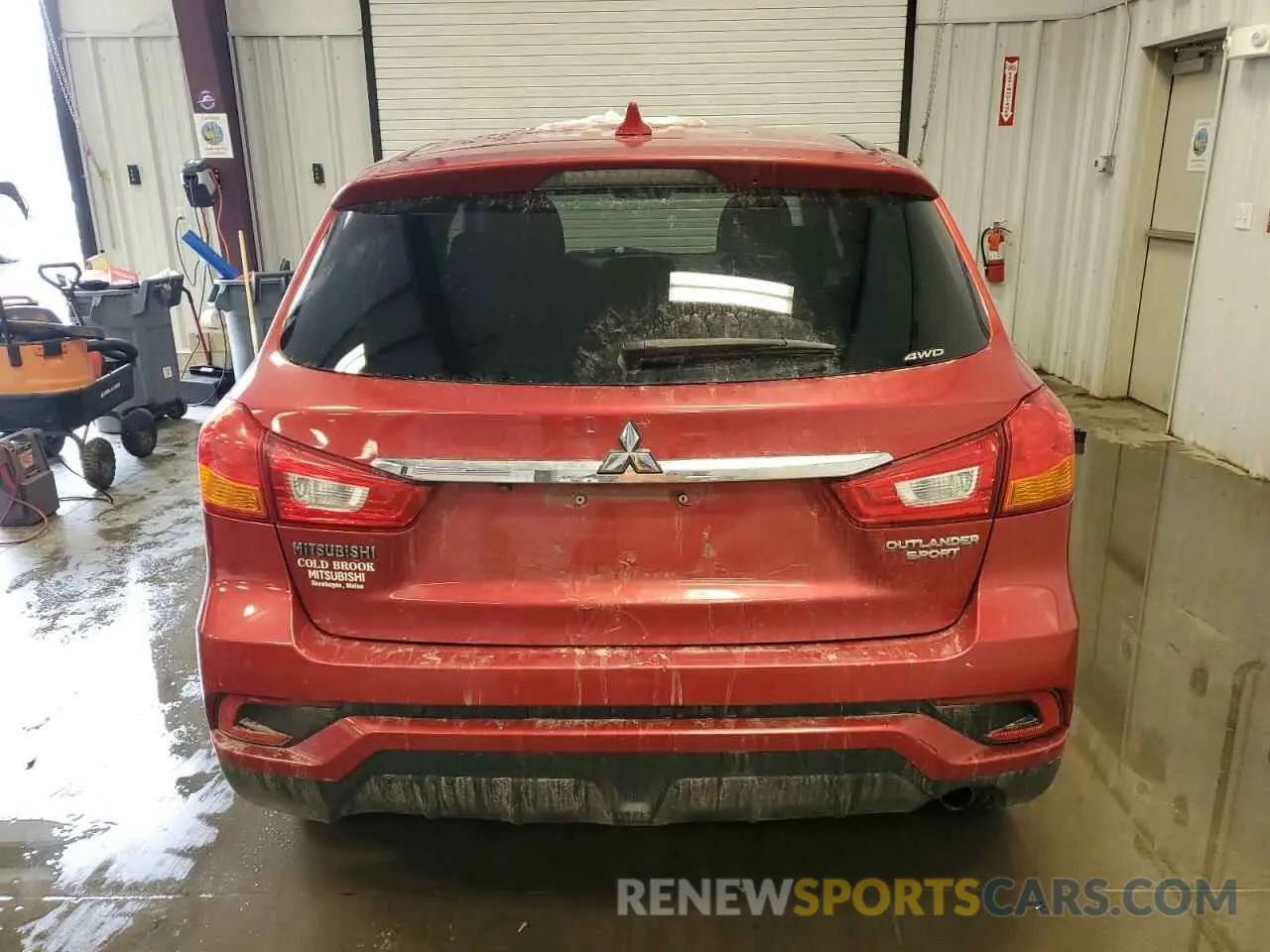 6 Photograph of a damaged car JA4AR3AU5KU016603 MITSUBISHI OUTLANDER 2019