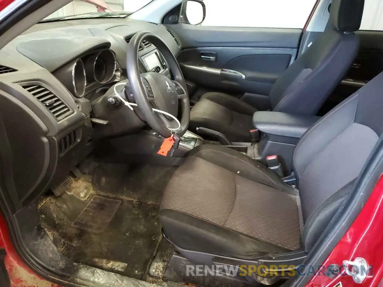 7 Photograph of a damaged car JA4AR3AU5KU016603 MITSUBISHI OUTLANDER 2019