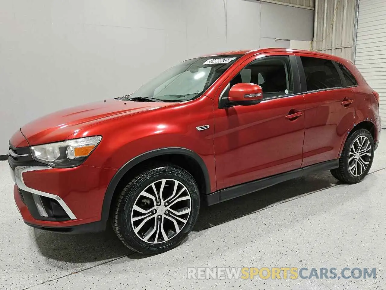 1 Photograph of a damaged car JA4AR3AU5KU017833 MITSUBISHI OUTLANDER 2019