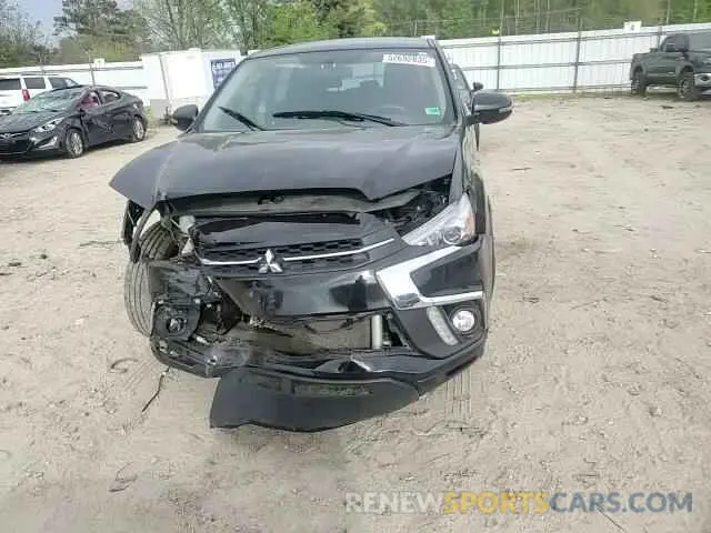 10 Photograph of a damaged car JA4AR3AU5KU028749 MITSUBISHI OUTLANDER 2019