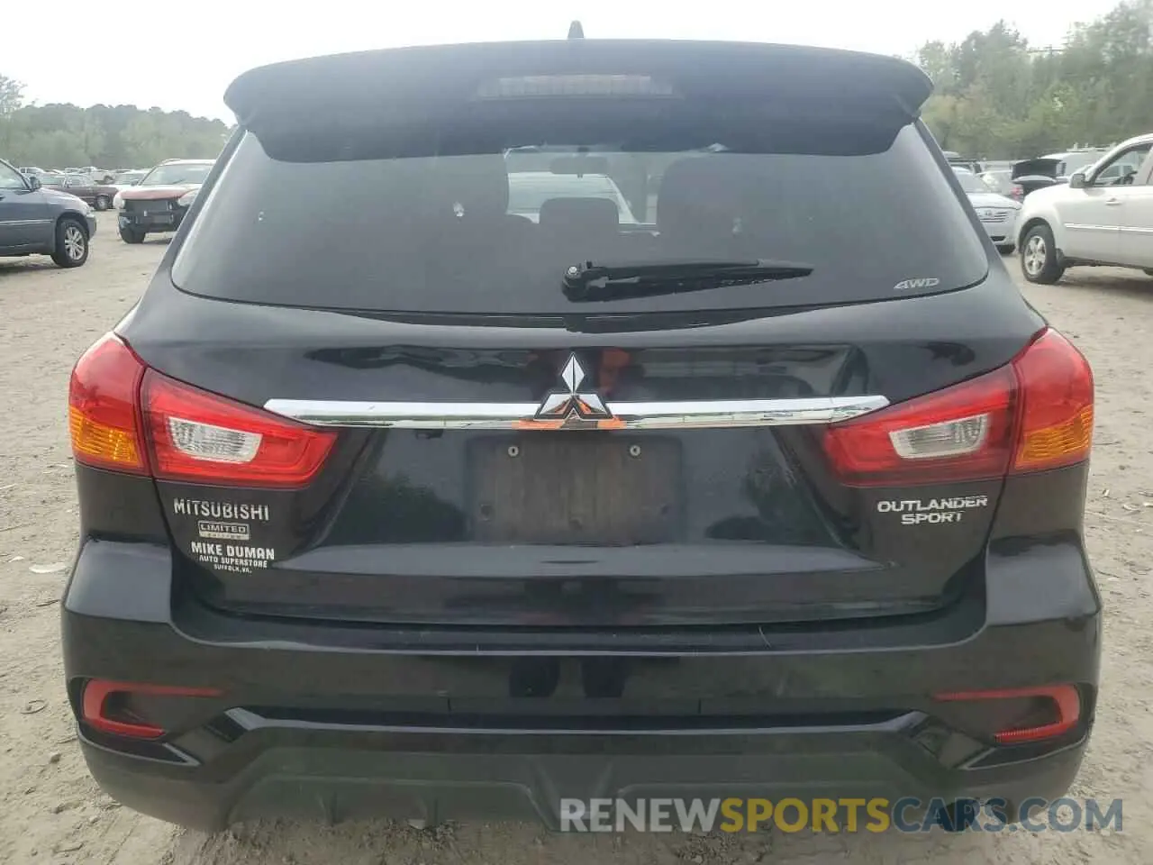 6 Photograph of a damaged car JA4AR3AU5KU028749 MITSUBISHI OUTLANDER 2019