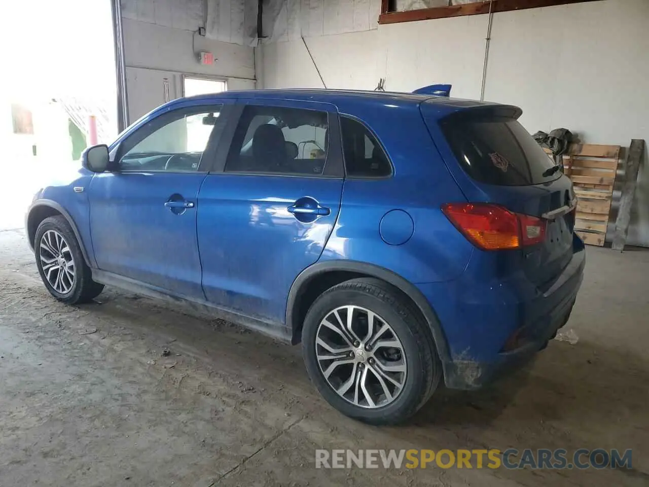 2 Photograph of a damaged car JA4AR3AU9KU026549 MITSUBISHI OUTLANDER 2019