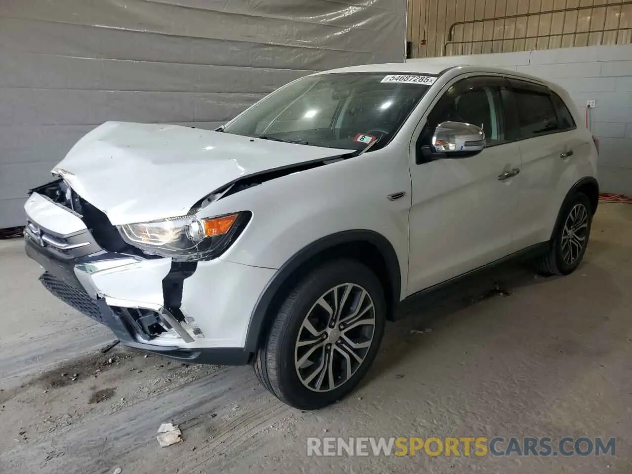 1 Photograph of a damaged car JA4AR3AUXKU003667 MITSUBISHI OUTLANDER 2019