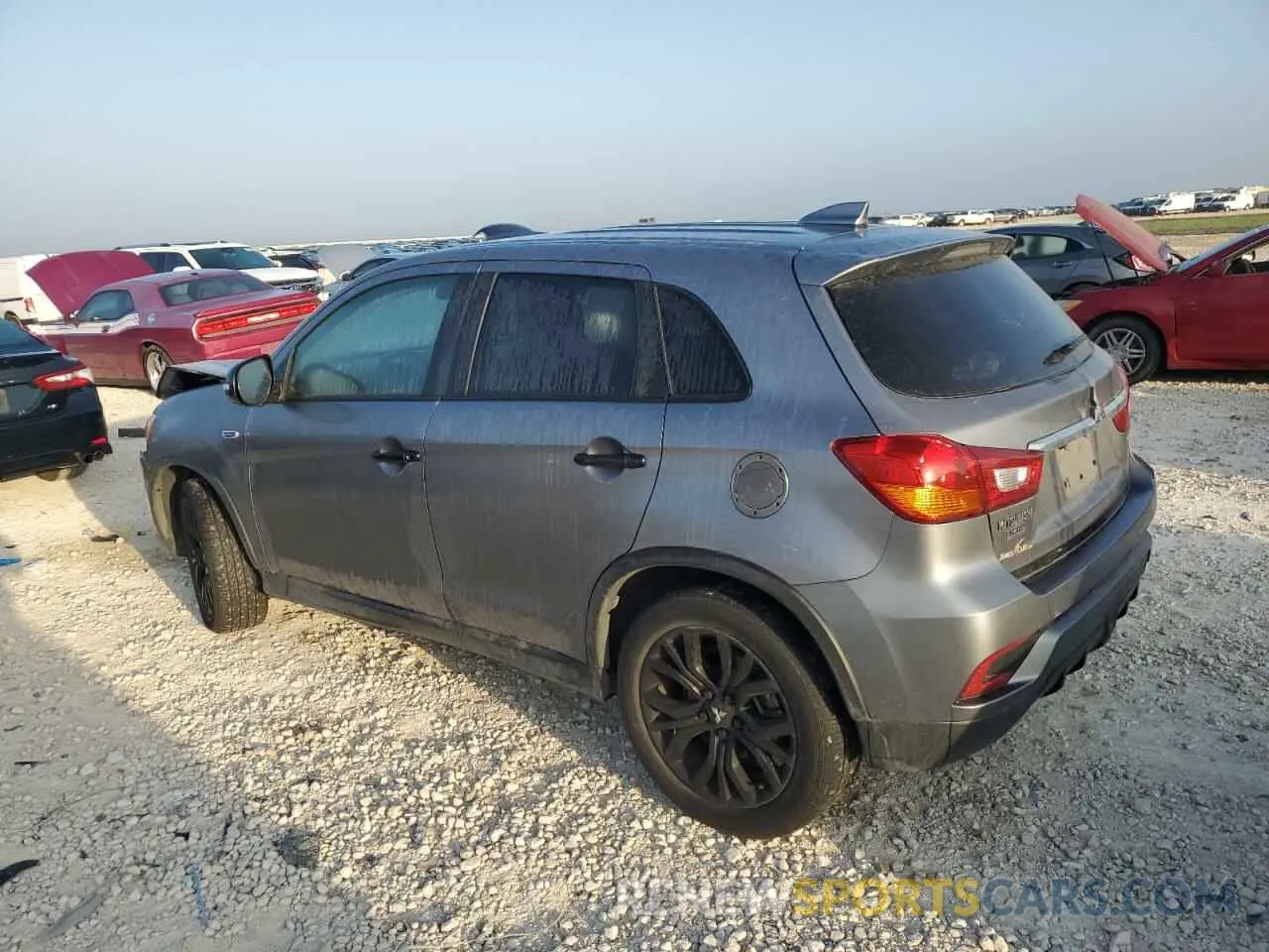 2 Photograph of a damaged car JA4AR3AUXKU017780 MITSUBISHI OUTLANDER 2019