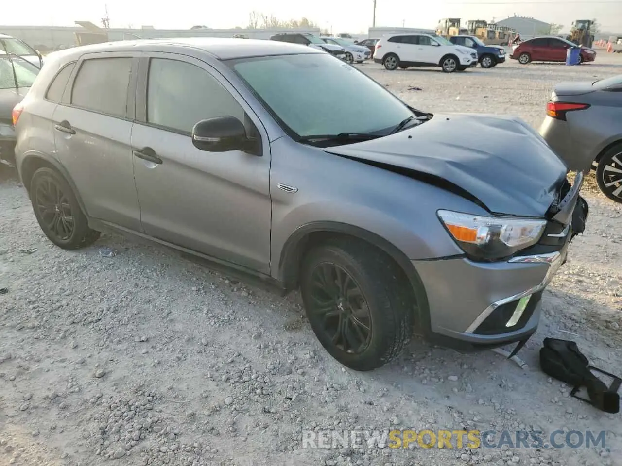 4 Photograph of a damaged car JA4AR3AUXKU017780 MITSUBISHI OUTLANDER 2019
