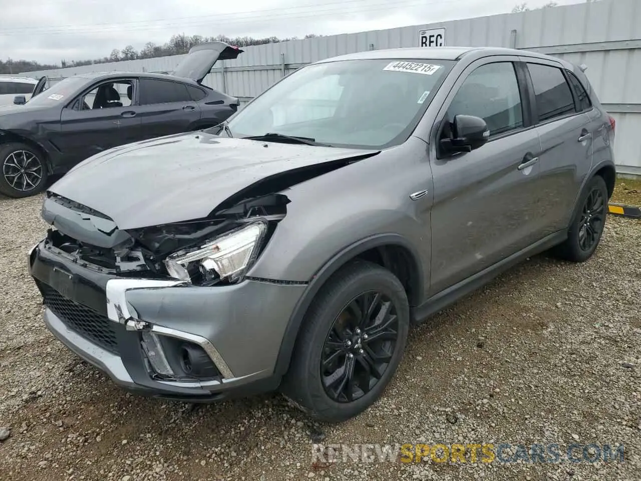 1 Photograph of a damaged car JA4AR3AUXKU019125 MITSUBISHI OUTLANDER 2019