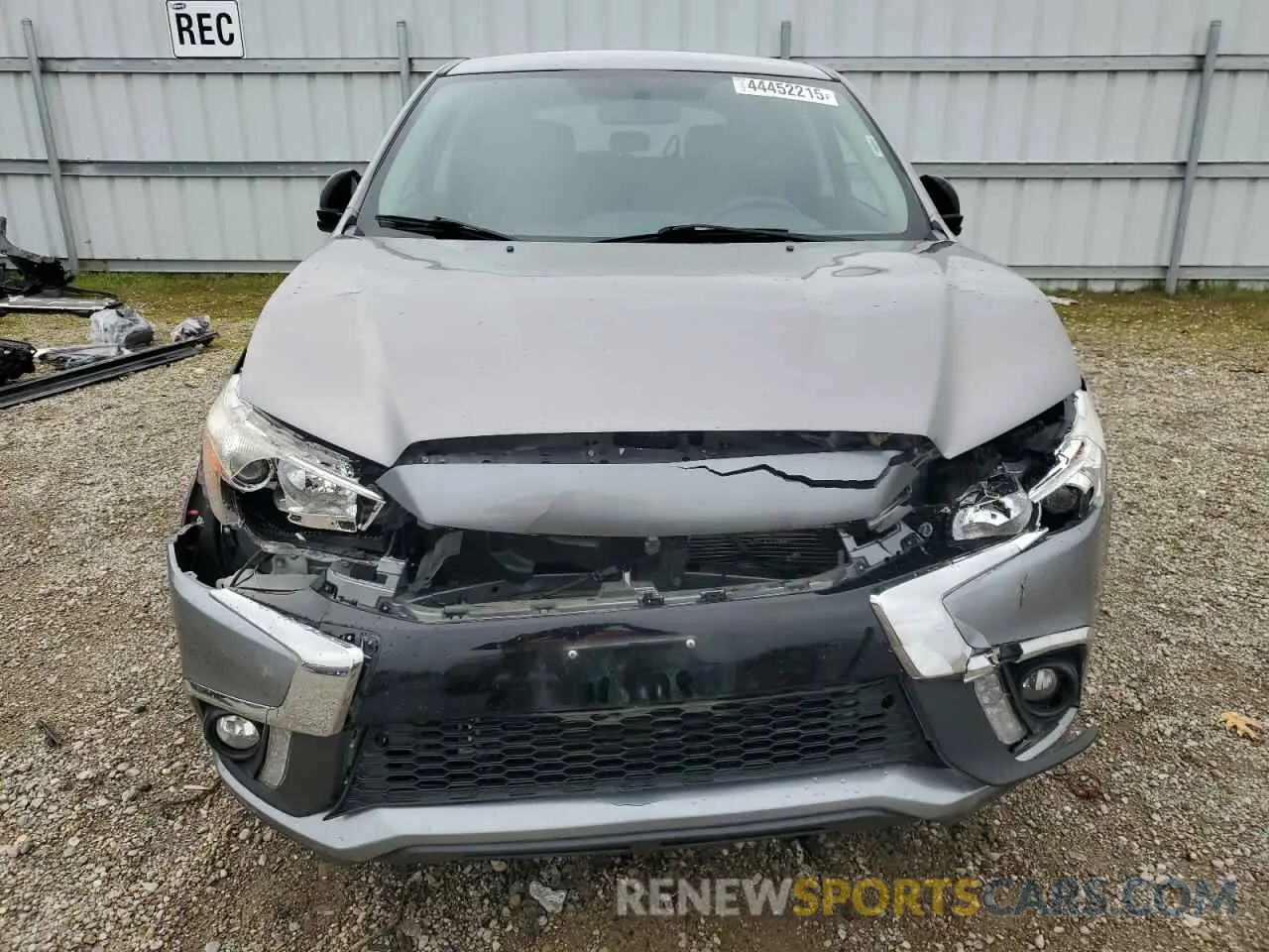 5 Photograph of a damaged car JA4AR3AUXKU019125 MITSUBISHI OUTLANDER 2019