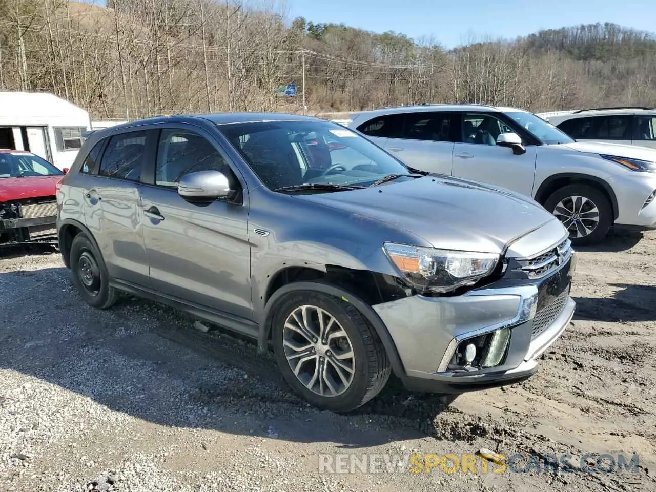 4 Photograph of a damaged car JA4AR3AUXKU026656 MITSUBISHI OUTLANDER 2019