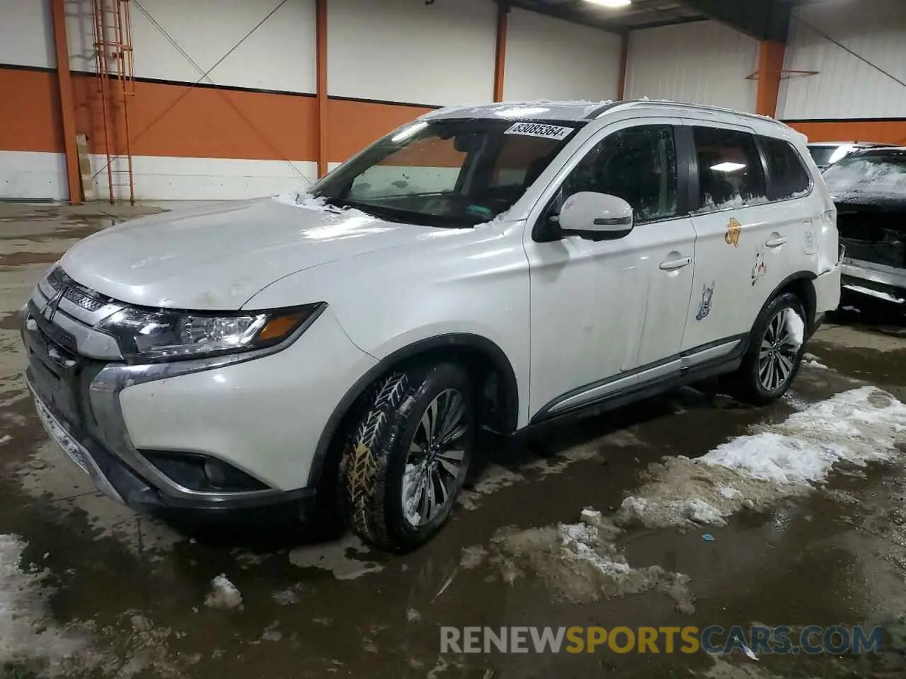 1 Photograph of a damaged car JA4AZ2A36KZ602425 MITSUBISHI OUTLANDER 2019