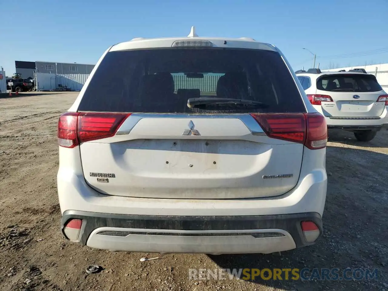6 Photograph of a damaged car JA4AZ2A37KZ606743 MITSUBISHI OUTLANDER 2019