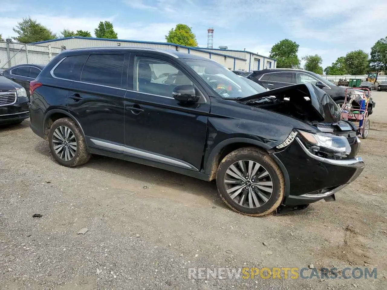 4 Photograph of a damaged car JA4AZ3A30KZ006331 MITSUBISHI OUTLANDER 2019