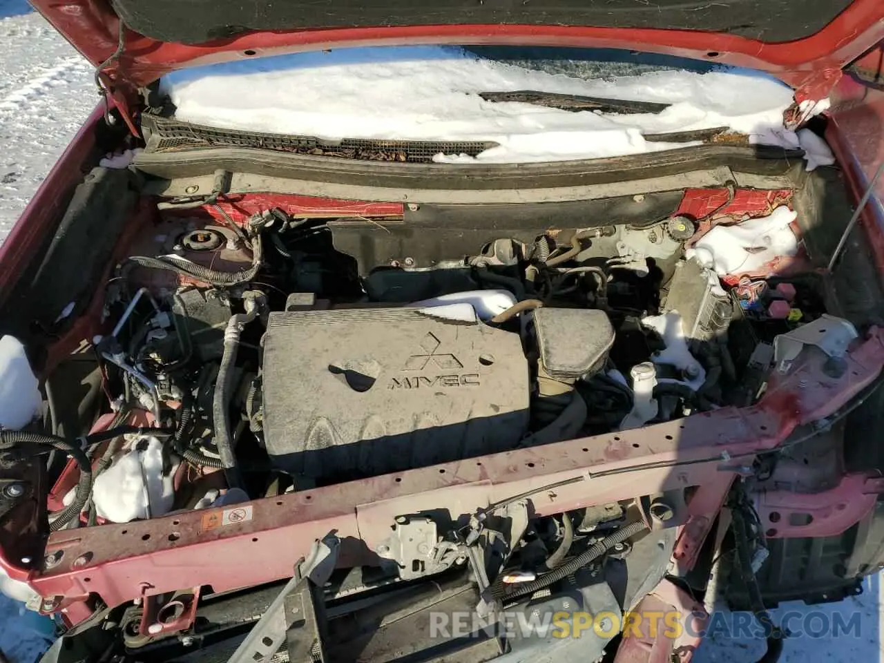 11 Photograph of a damaged car JA4AZ3A30KZ017877 MITSUBISHI OUTLANDER 2019