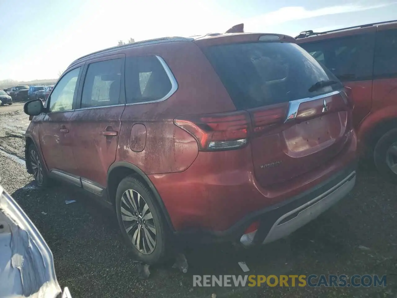 2 Photograph of a damaged car JA4AZ3A30KZ017877 MITSUBISHI OUTLANDER 2019