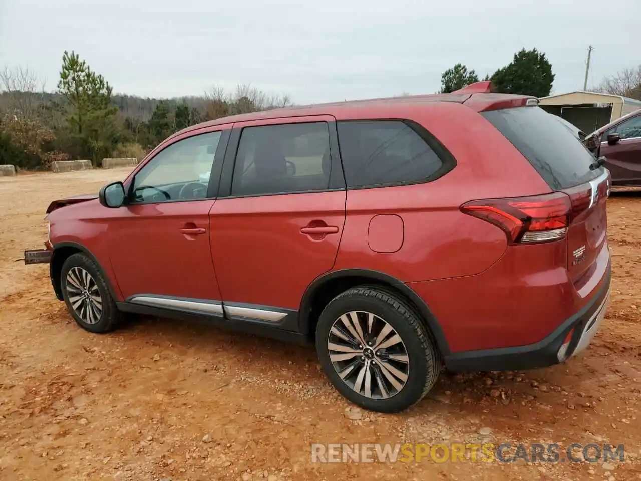 2 Photograph of a damaged car JA4AZ3A31KZ034431 MITSUBISHI OUTLANDER 2019