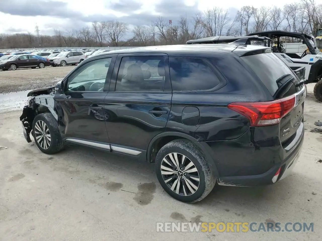 2 Photograph of a damaged car JA4AZ3A31KZ047129 MITSUBISHI OUTLANDER 2019