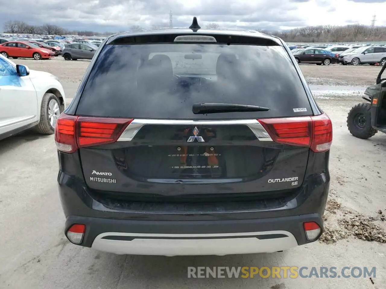6 Photograph of a damaged car JA4AZ3A31KZ047129 MITSUBISHI OUTLANDER 2019