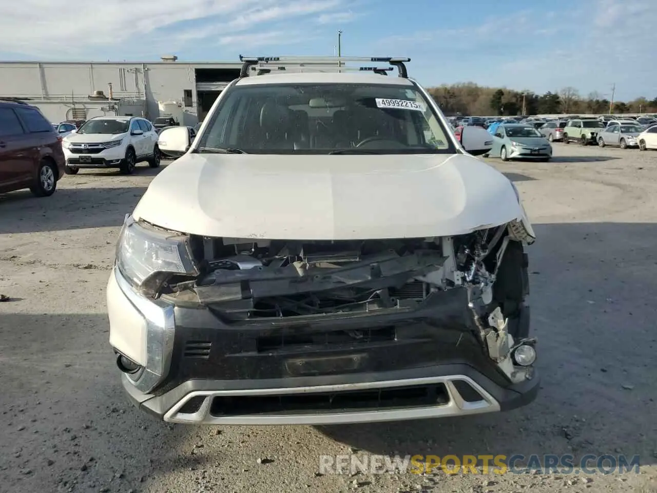 5 Photograph of a damaged car JA4AZ3A32KZ005438 MITSUBISHI OUTLANDER 2019