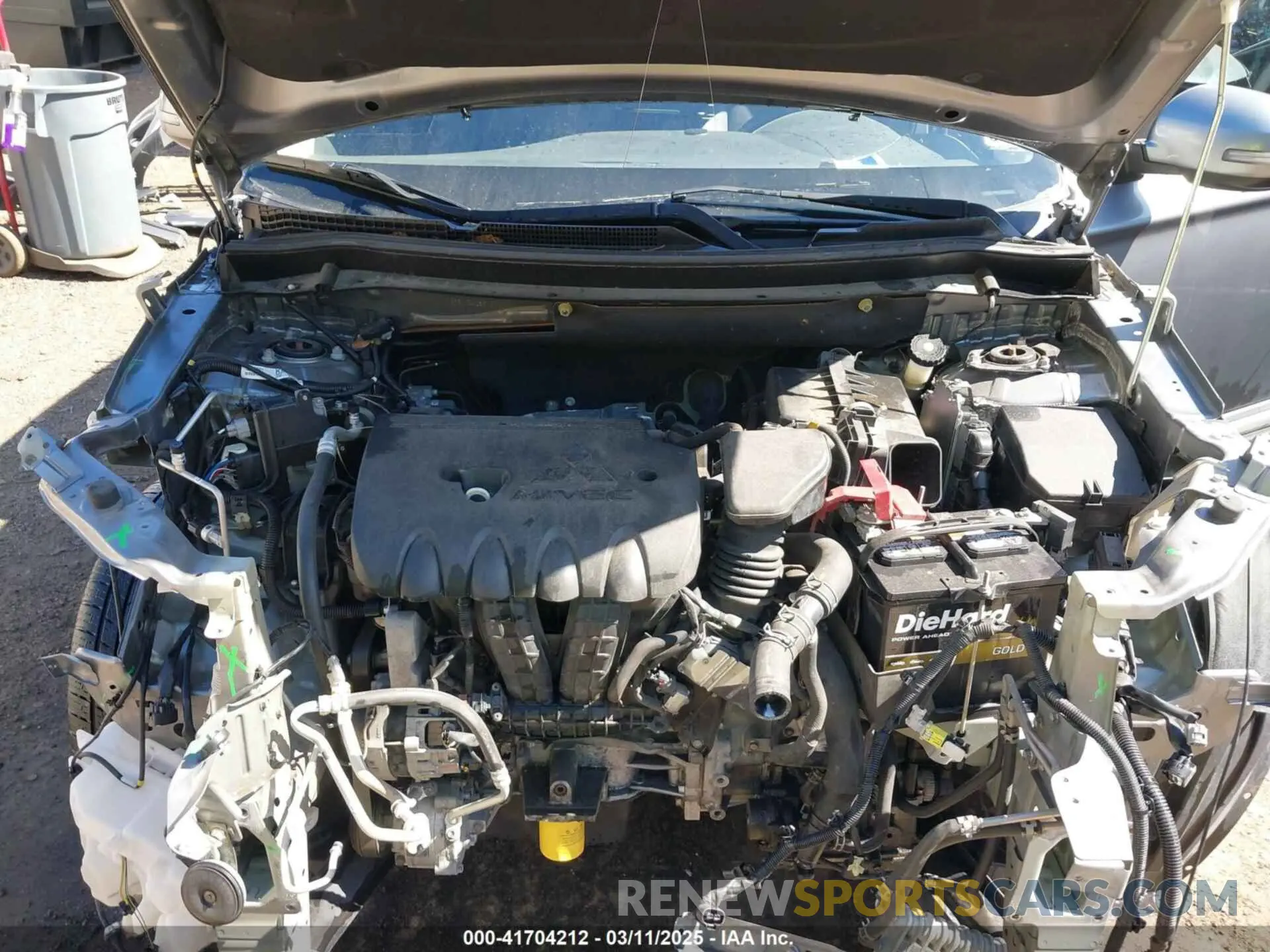 10 Photograph of a damaged car JA4AZ3A32KZ023910 MITSUBISHI OUTLANDER 2019