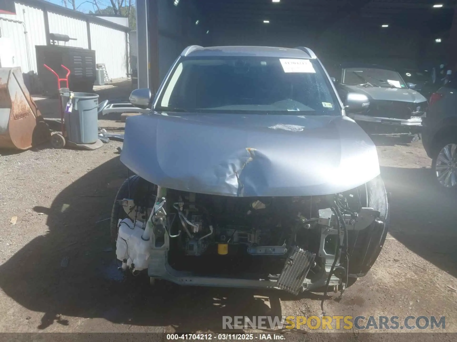 13 Photograph of a damaged car JA4AZ3A32KZ023910 MITSUBISHI OUTLANDER 2019