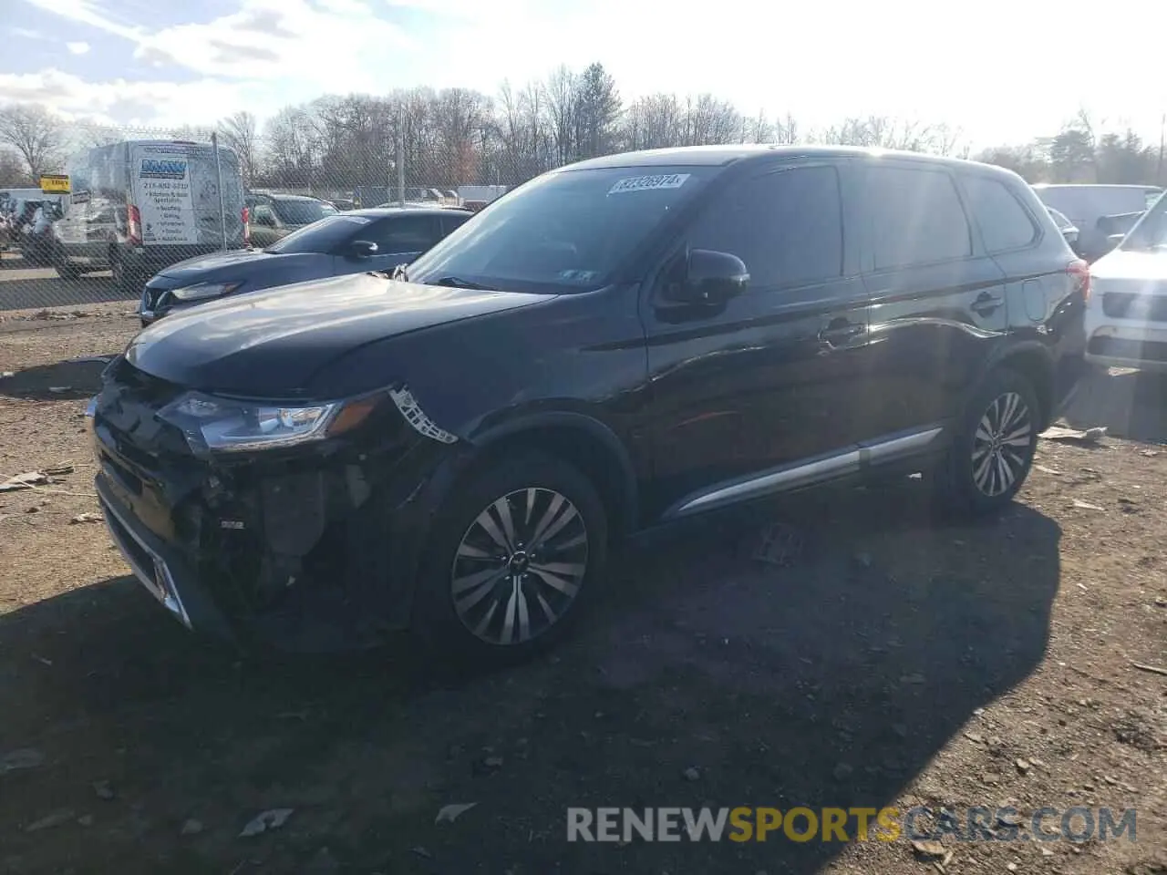 1 Photograph of a damaged car JA4AZ3A32KZ046541 MITSUBISHI OUTLANDER 2019